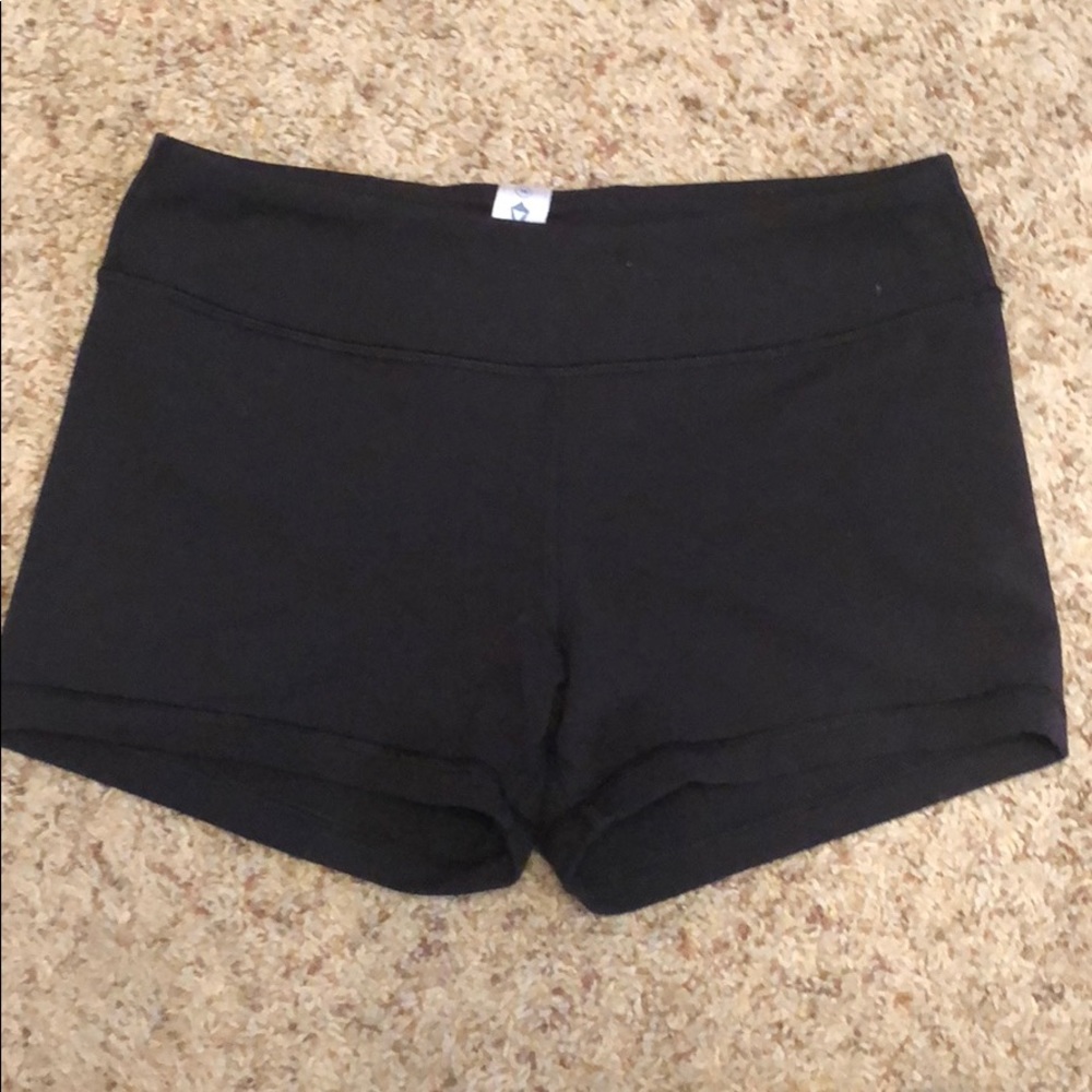 Ivivva Black Spanx Shorts size 14